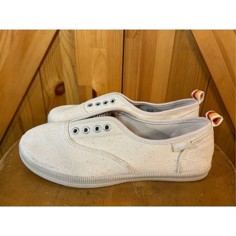 Rocket Dog Womens Mariella Craft Slip On Walking Shoes Natural Size 6.5 M